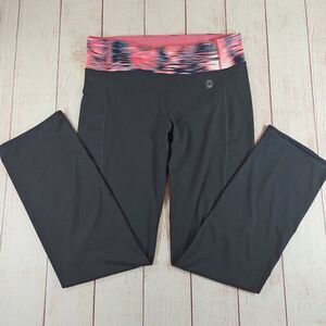 Balance Collection gray straight leg yoga pants sz L